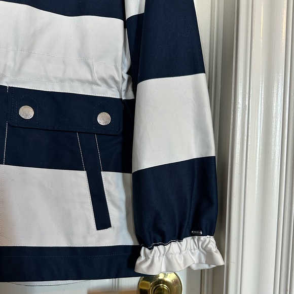 Tommy Hilfiger Women’s Striped Rain Jacket - Medium - Picture 2 of 5